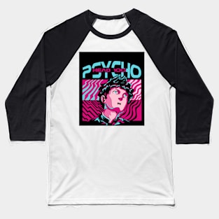 Psycho Head Baseball T-Shirt